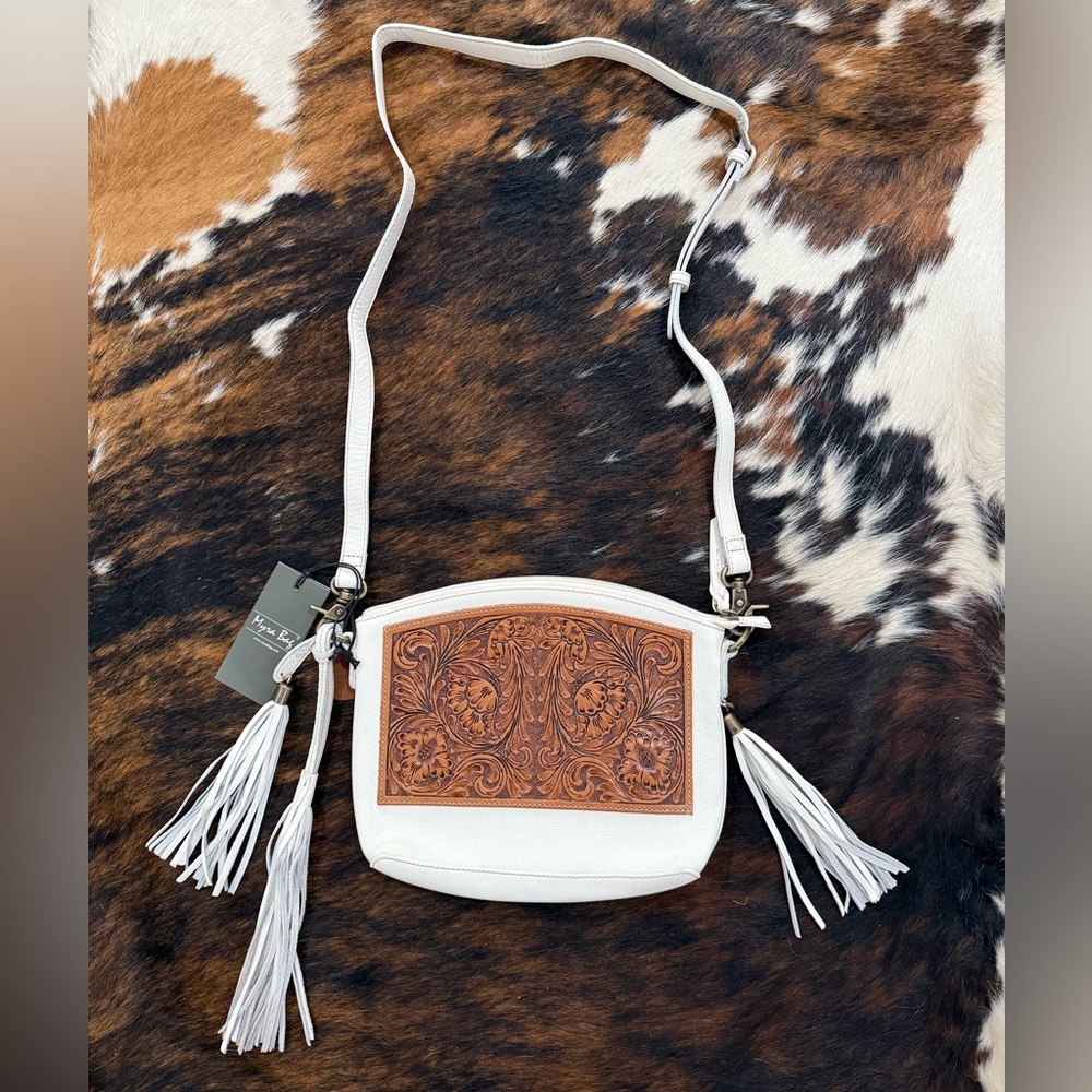 NWT Wind Spirit Hand Tooled bag. Get ready for Rodeo season!